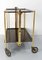 Mid-Century Chrome and Plywood Bar Cart, 1950 6