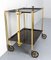 Mid-Century Chrome and Plywood Bar Cart, 1950 5