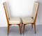 Mid-Century French Dining Chairs in Beech and Skai, 1950, Set of 6 6
