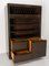 French Wood Cabinet with Tambour Roll-Top, 1980s, Image 8