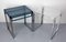 French Polycarbonate & Chrome Coffee Table or Nightstands, 1980s, Set of 2 2