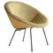 Fauteuil Circle en Velours, 1950s 1