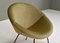 Velvet Circle Armchair, 1950s 5