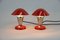 Bauhaus Bedside Lamps with Flexible Shade, 1930s, Set of 2 2