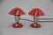 Bauhaus Bedside Lamps with Flexible Shade, 1930s, Set of 2 4