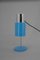 Mid-Century Blue Table Lamp from Napako, 1970s, Image 7