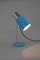 Lampe de Bureau Mid-Century Bleue de Napako, 1970s 2