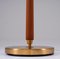 Swedish Brass and Teak Floor Lamps from ASEA, Set of 2 6