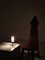 Lampada da tavolo vintage in ferro battuto, anni '40, Immagine 9