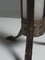 Lampada da tavolo vintage in ferro battuto, anni '40, Immagine 4