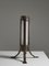 Vintage Table Lamp in Wrought Iron, 1940s, Image 1