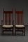 Haagse School High Back Dining Chair Set by H. Wouda for H. Pander & Zn., 1920s, Set of 6 4