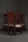 Haagse School Esszimmerstuhl Set mit hoher Rückenlehne von H. Wouda für H. Pander & Zn., 1920er, 6 . Set 1