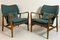 Wingback Lounge Chairs attributed to Aksel Bender Madsen for Bovenkamp, 1950, Set of 2, Image 2