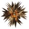 Star Shaped Palm Tree Sconce in Brass from Maison Jansen, 1970s, Image 6