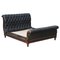 Clivedon Chesterfield Bed in Black Leather from Ralph Lauren 1