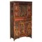 Chinese Hand Painted Wedding Cabinet, 1860s 1