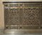 Fine Antique 1880 Gilt Bronze & Marble Radiator Cover Console Table, Image 9