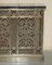 Fine Antique 1880 Gilt Bronze & Marble Radiator Cover Console Table, Image 4