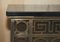 Consolle antica 1880 in bronzo dorato e marmo con coperchio per radiatore, Immagine 5