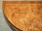 Consolle Demi Lune in legno di noce e legno, inizio XX secolo, Immagine 8