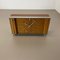 Modernist Teak and Metal Table Clock from Zentra, Germany, 1970s, Image 4