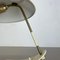 Lámpara de escritorio Bauhaus modernista de metal y latón, años 50, Imagen 12