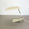 Lámpara de escritorio Bauhaus modernista de metal y latón, años 50, Imagen 2