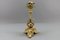 French Rococo Style Candlestick in Bronze, 1920s 7