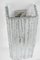 Ice Glass Wall Sconces from Kalmar, Austria, 1960s, Set of 2, Image 9