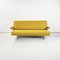Italian Yellow Sofa Bed with Black Metal Legs, 1960s, Image 3
