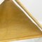 Italienischer Mid-Century Modern Pyramid Metall & Pergament Kronleuchter, 1960er 7