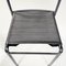 Italian Modern Cafe Chairs in Black Rubber and Metal by Philippe Starck for Baleri, 1980s, Set of 12 7