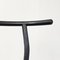 Italian Modern Cafe Chairs in Black Rubber and Metal by Philippe Starck for Baleri, 1980s, Set of 12, Image 8