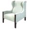 Italian Armchair in Light Grey Velvet by Tito Agnoli Mobilia, 1960s 1