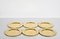 Mid-Century Italian Round Brass Charger Plates, 1970s, Set of 6, Image 9