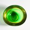 Geode Bowl in Green and Yellow Murano Glass by Archimede Seguso, Italy, 1960s, Image 4