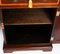 19th Century Victorian Flame Mahogany Partners Pedestal Desk, Image 11