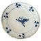 18th Century Delft Plate in White Glazed Pottery, Netherlands 1