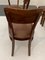 Art Deco Stühle aus Nussholz mit Ledersitzen, 1940er, 6er Set 9
