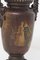 Large Art Nouveau Painted Bronze Vase, 1920s 5