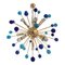 Lámpara de araña Sputnik italiana de cristal de Murano hecha a mano de Simoeng, Imagen 1
