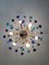 Lampadario Sputnik multicolore in vetro di Murano fatto a mano di Simoeng, Immagine 3