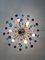 Murano Style Glass Sputnik Multicolors Italian Handmade Chandelier from Simoeng 3