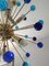Murano Style Glass Sputnik Multicolors Italian Handmade Chandelier from Simoeng 6