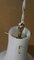 Lámpara colgante italiana de opalina y latón de Artiluce, años 50, Imagen 6