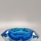 Large Blue Bowl or Vide Poche by Flavio Poli for Seguso, 1960s 5
