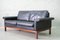 Mid-Century Finnish Leather and Rosewood Sofa from Asko, 1960s 14