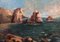 Rocky Landscape, 1890s, Oil & Cardboard, Image 1