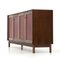 Wooden Sideboard with Faux Leather Doors by Dino Frigerio for Frigerio, 1960s 2